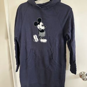 Uniqlo long sweatshirt  in navy